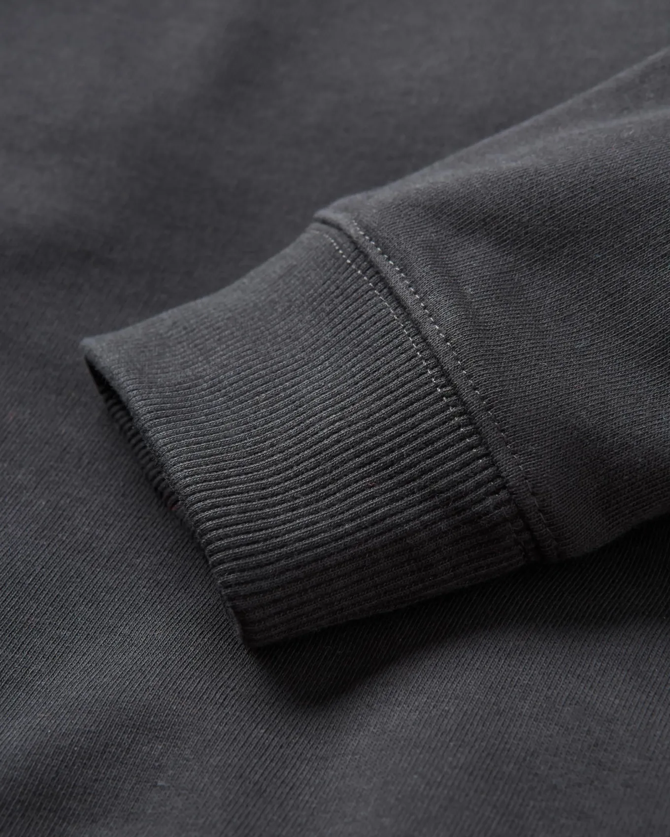 Vita Bio-Baumwoll-Sweatshirt - Schwarz