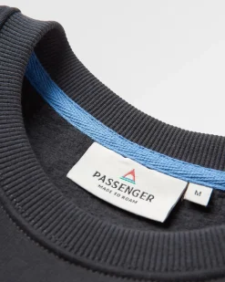 Vita Bio-Baumwoll-Sweatshirt - Schwarz