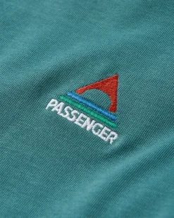 Vita Bio-Langarmshirt entspannte Passform - Tiefsee