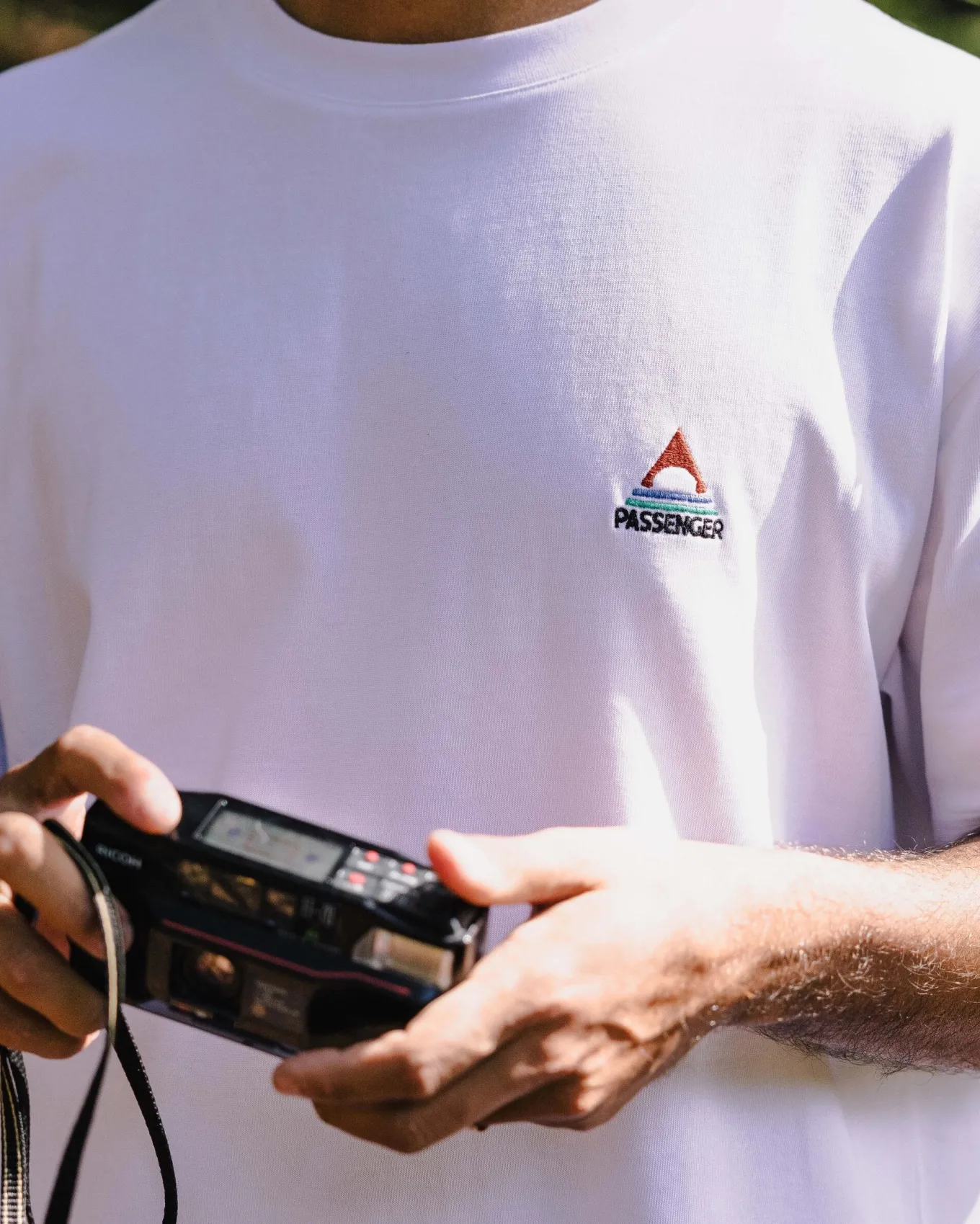 Vita Bio-T-Shirt entspannte Passform - Weiß