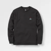 Vita Organic Relaxed Fit LS T-Shirt - Black