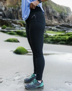 Wanderlust 4-Wege-Stretch-Leggings - Schwarz
