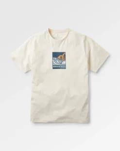 Waves u0026 Trees Bio-Baumwoll-T-Shirt - Birke
