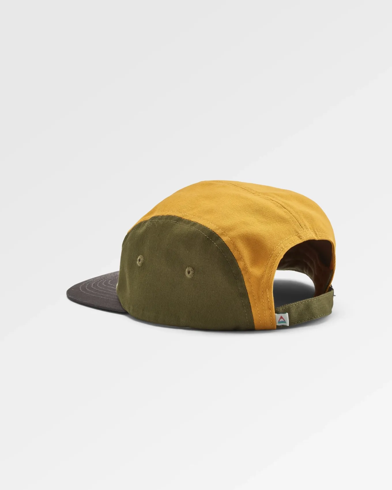 Waves u0026 Trees Recycelte 5-Panel-Kappe - Khaki