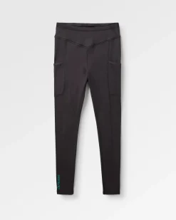 Wintergreen Recycelte Polartec® Leggings - Schwarz