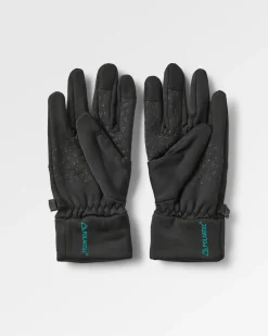 Wintergreen Recycelte Polartec® Thermohandschuhe - Schwarz