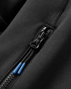 Wintergreen Recycelter Polartec® Fleece-Pullover - Schwarz