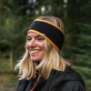 Wintergreen Recyceltes Polartec® Thermo-Stirnband - Schwarz