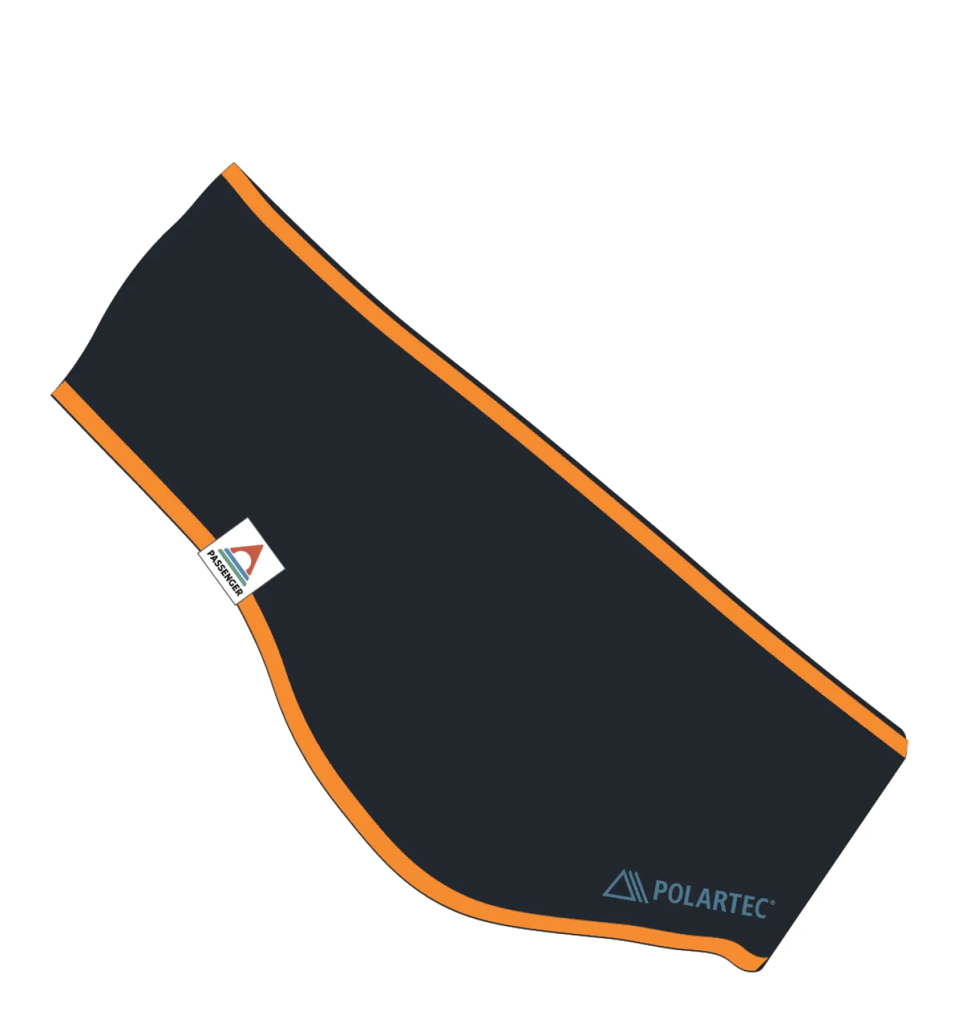 Wintergreen Recyceltes Polartec® Thermo-Stirnband - Schwarz