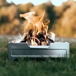 Wolf and Grizzly Feuer Safe - Edelstahl