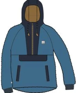 Woodland Recyceltes Polar-gefüttertes Sherpa-Fleece - Blauer Stahl