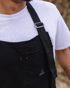 Yard Bio-Baumwoll-Denim-Schürze - Schwarz