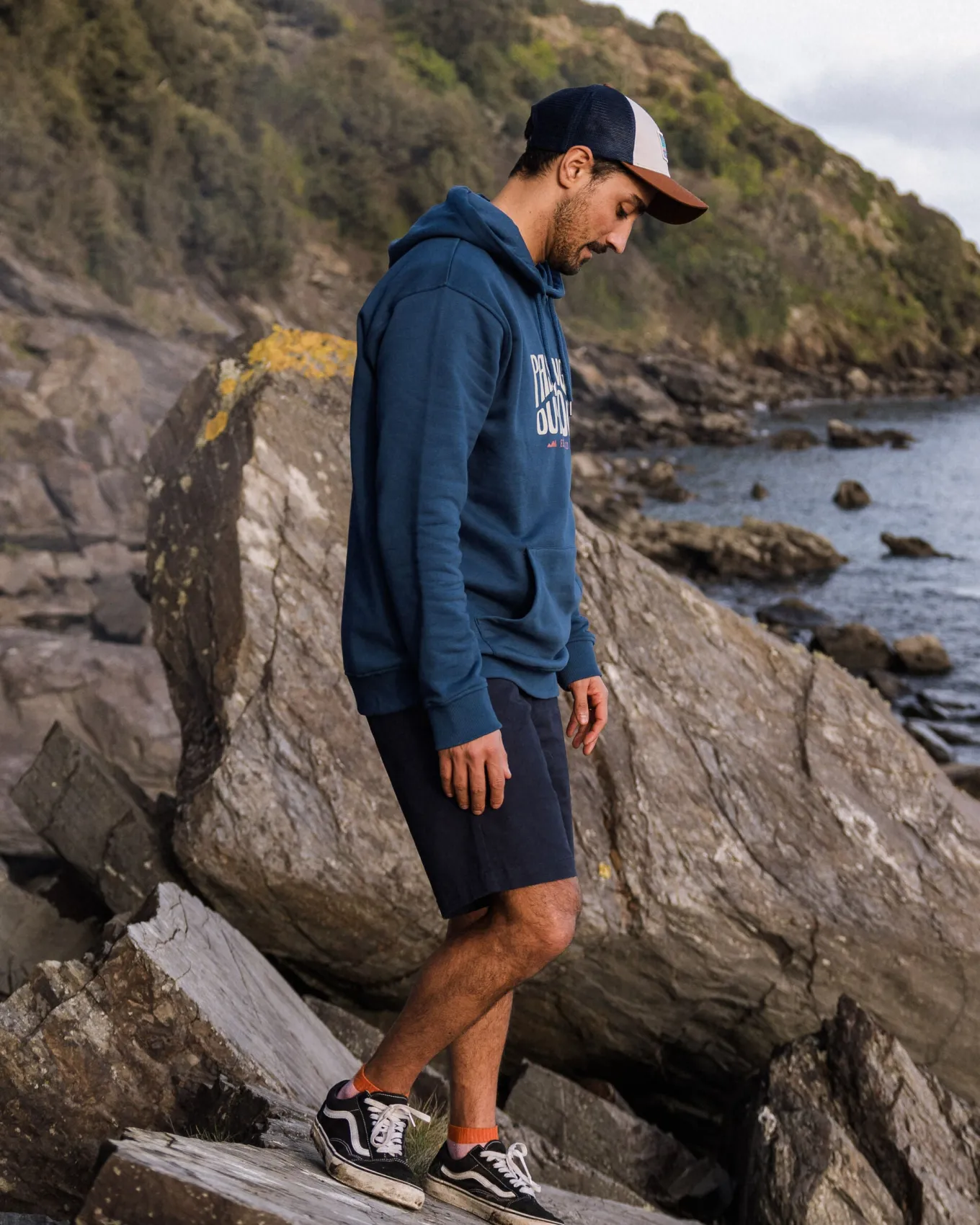 Yuca Bio-Baumwoll Hoodie - Dunkler Denim