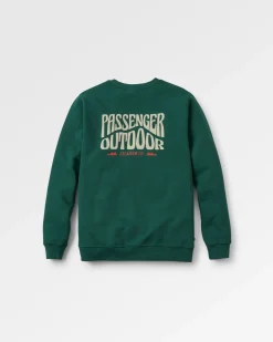 Yuca Recyceltes Baumwoll-Sweatshirt - Regenwald