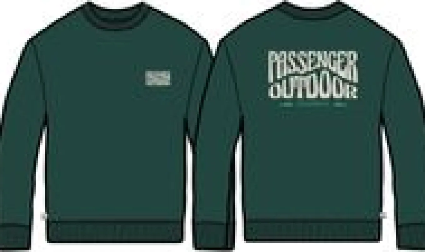 Yuca Recyceltes Baumwoll-Sweatshirt - Regenwald